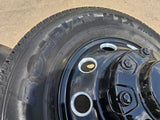 17" Dodge Ram 3500 Dually Laramie wheels rims 2706 2707 OEM black 2024 2025 NEW Texas Truck Tire