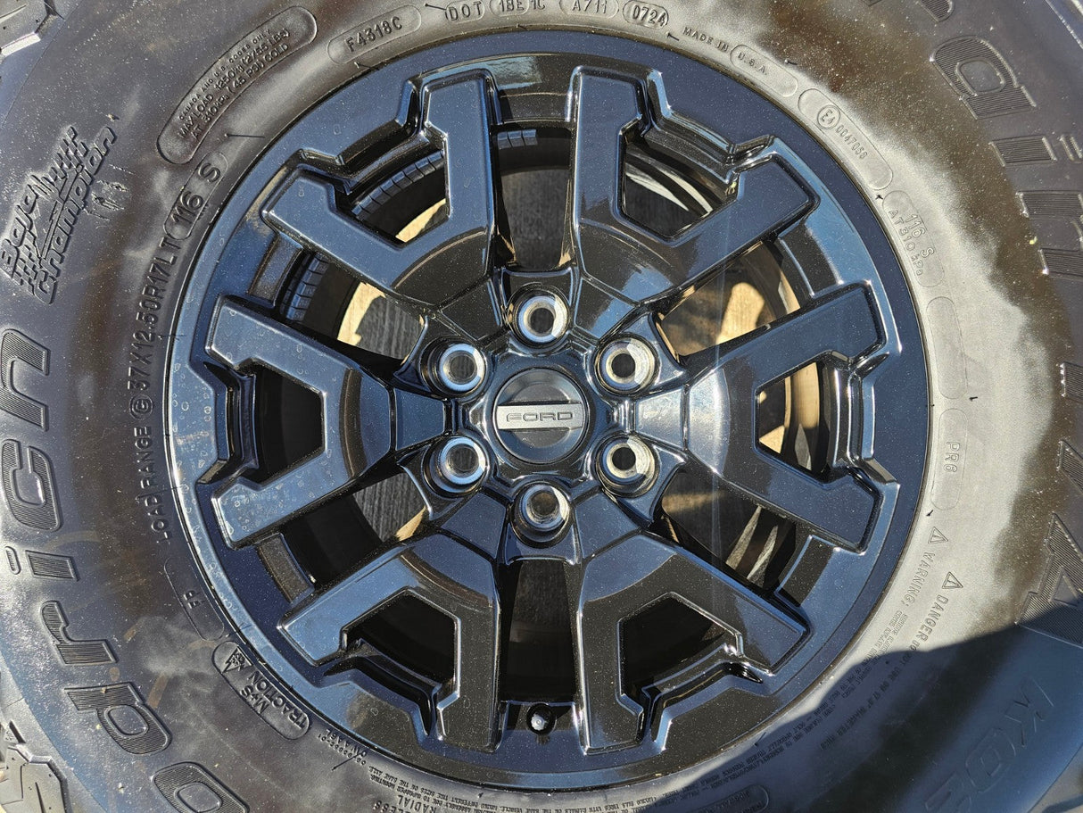 17" Ford F-150 Raptor Bronco OEM rims wheels BFG 10461 tires 2025 2026 BFG NEW Texas Truck Tire