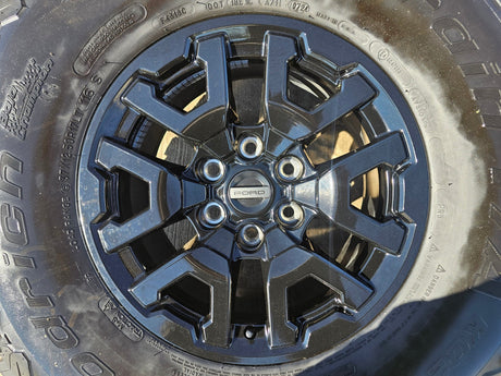 17" Ford F-150 Raptor Bronco OEM rims wheels BFG 10461 tires 2025 2026 BFG NEW Texas Truck Tire