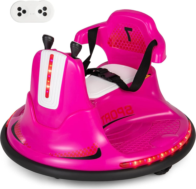 Remote Control Electric Bumper Car for Kids - Battery Powered Ride-On Vehicle