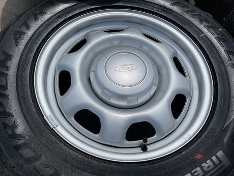 17" Ford F-150 OEM rims wheels 3857 tires steel 2024 2025 2026 PIRELLI A/T NEW Texas Truck Tire