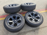 20" Dodge Ram 1500 OEM Laramie Black 2680 wheels rims 2024 2025 2026 MICHELIN Texas Truck Tire