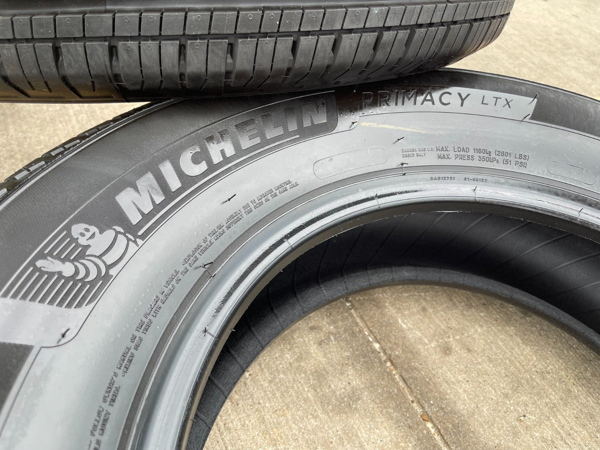 265/65/18 Michelin Primacy LTX tires F-150 Silverado 265/65r18 NEW TAKE OFFS Texas Truck Tire