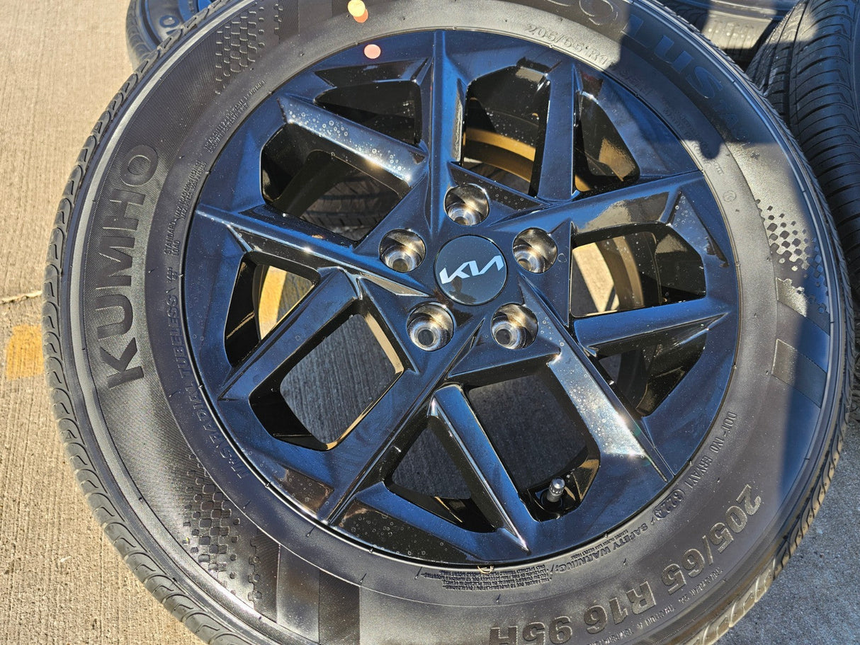 16" Kia K4 K5 OEM wheels rims tires Stinger Forte Optima 2023 2024 2025 2026 NEW Texas Truck Tire