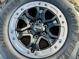 17" Ford Ranger Raptor Beadlock wheels rims Bronco 2024 2025 2026 NEW GOODYEAR Texas Truck Tire