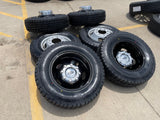 17" Ford F-350 Dually OEM 10477 10478 rims wheels 2024 2025 2026 IRONMAN A/T NEW Texas Truck Tire