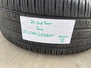 22" Land Rover DEFENDER OEM wheels rims 72385 Range tires GRAY 2023 2024 2025 Texas Truck Tire