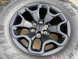 18" Dodge Ram 1500 TRX RHO Black OEM 66002 wheels rims TERRITORY A/T 35" NEW Texas Truck Tire