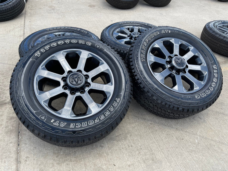 20" Dodge Ram 2500 3500 LARAMIE OEM 2700 wheels rims 2023 2024 2025 2026 NEW Texas Truck Tire