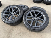22" Land Rover DEFENDER OEM wheels rims 72385 Range tires GRAY 2023 2024 2025 Texas Truck Tire