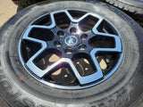 18" Ford Bronco wheels rims black 95213 Ranger tires tires BRIDGESTONE A/T Texas Truck Tire