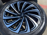22" Lincoln Navigator OEM 10666 rims wheels BLACK LABEL 2026 BRIDGESTONE NEW Texas Truck Tire