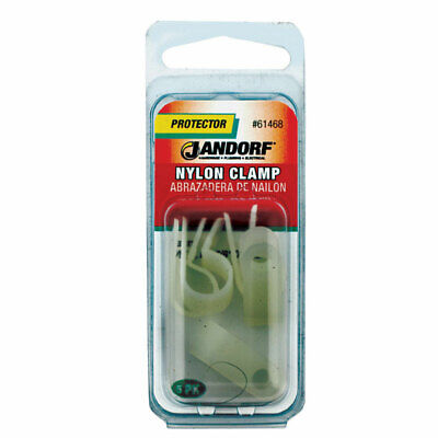 JANDORF CLAMP Nylon Natural 3/8x3/8 5 PK 61468 Jandorf