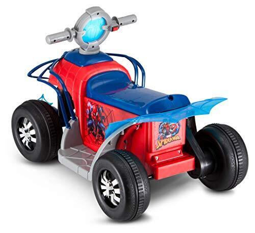 Marvel's Spider-Man Premium Toddler Quad Ride-On for Kids 18-30 Months by Kid Trax