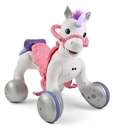 12 Volt Ride-On Toy for Toddlers and Kids - Rideamal Unicorn with a Maximum Rider Weight of 70lbs
