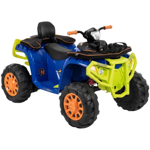 Huffy Kids 12-Volt ATV Battery Ride On Toy with Straps for Nerf Toys - Perfect for Outdoor Adventures!