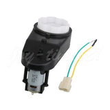 Motorized Gearbox for Electric Car or Bike - Replacement Part, 18000 RPM, 6V, Durable Black Plastic
