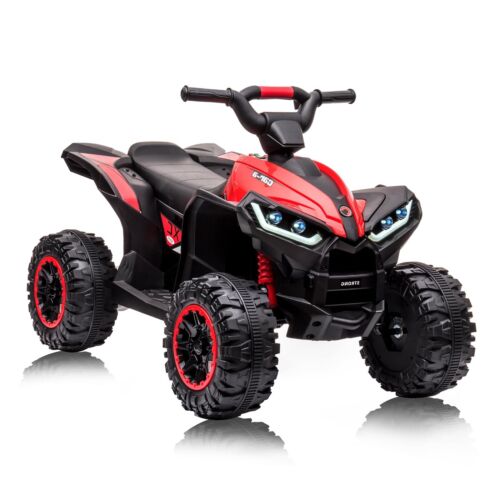 Rev Up the Fun with Our 12V Dual Drive Red Kids ATV Ride-On Car!