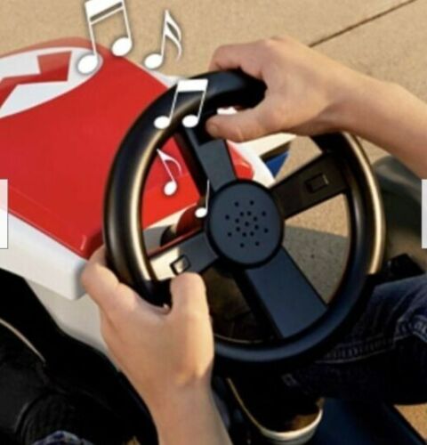 Super Mario Kart 24V Battery-Powered Ride-On Racer with 3 Speeds - Up to 8 Miles Per Hour