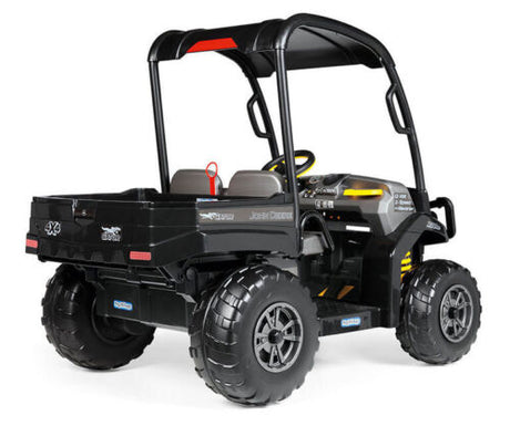 Peg Perego John Deere Gator XUV in Sleek Midnight Black - 12-Volt Battery-Powered Ride-On Vehicle