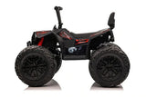 24V Children's Electric ATV Ride-On Toy, Rubber Tires, Hand Accelerator, Music Player, LED Illumination