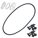 Polaris Clutch Cover Gasket + Mounting Screws for RZR, General, Ranger, Ace Harvey's ATV Parts