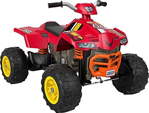 Rev up the Fun with the Hot Wheels Racing ATV: A Multi-Terrain Ride-On with Reverse Gear