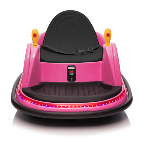 Stylish Pink 6V 7A.h Bumper Car for Endless Fun
