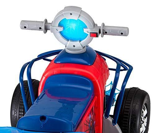 Marvel's Spider-Man Premium Toddler Quad Ride-On for Kids 18-30 Months by Kid Trax
