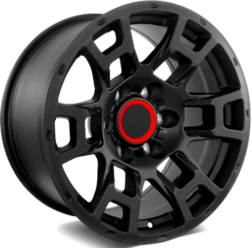 Toyota TRD Style Wheels 17 x 9 Auto Rims 4pcs  Matte Black