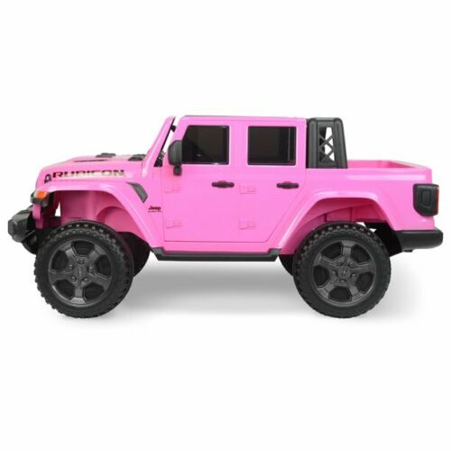 12 volt Pink Jeep Gladiator Electric Ride-On Toy Vehicle - Fast and Secure Delivery