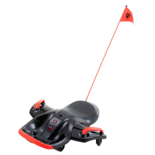 Compact 12V Rechargeable Ride-On Toy Vehicle - Rollplay Nighthawk Bolt, Black