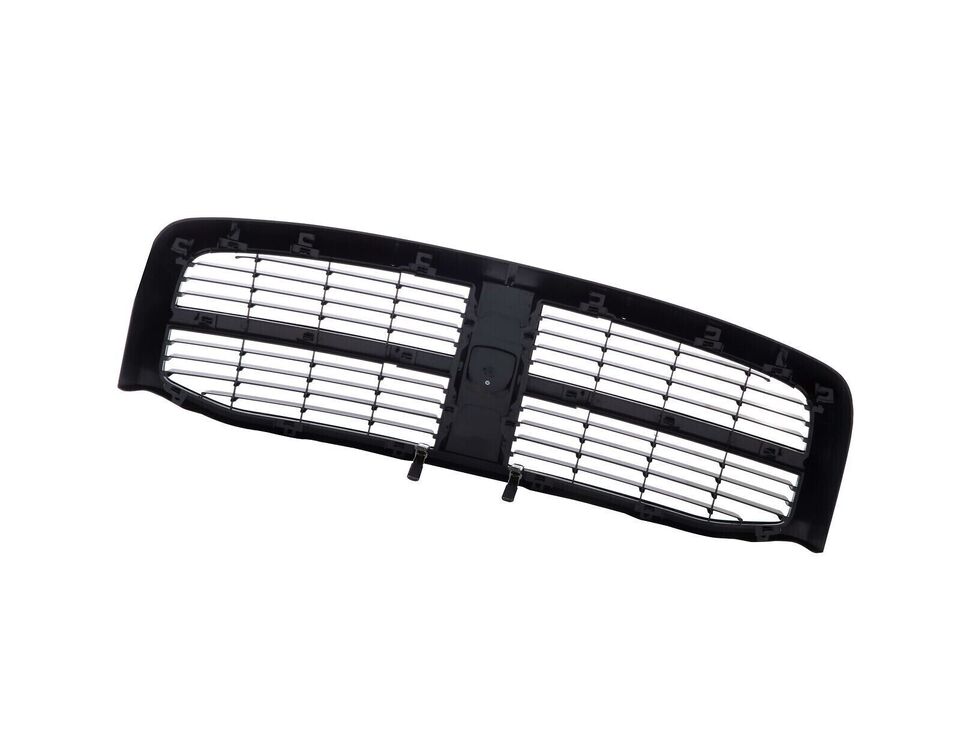 2003-08 Dodge Ram 2500 Grille, Black Shell w/ Primed Insert Far From Stock