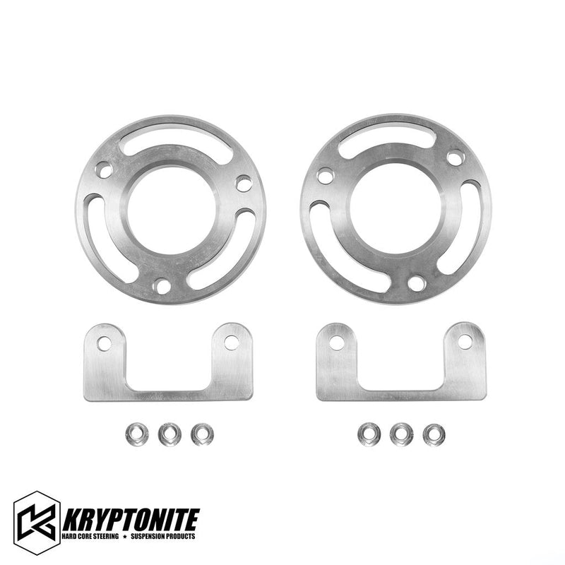 KRYPTONITE STAGE 2 LEVELING KIT FOR 1/2 TON 6-LUG CHEVY/GMC TRUCKS 2014–2018