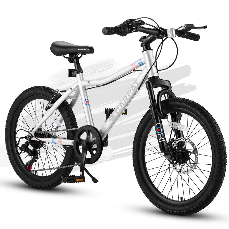 20-Inch 7-Speed Kids’ Mountain Bike for Boys and Girls Ages 7-12