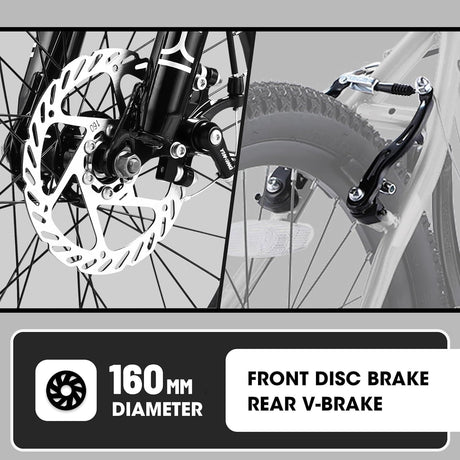 20-Inch 7-Speed Kids’ Mountain Bike for Boys and Girls Ages 7-12