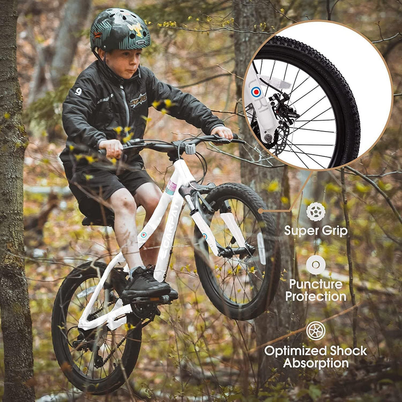 20-Inch 7-Speed Kids’ Mountain Bike for Boys and Girls Ages 7-12