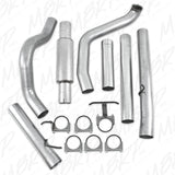(1998-2003) - MBRP 4" Turbo Back, Single Side, Ford Powerstroke 7.3L MBRP