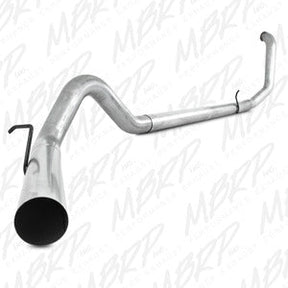 MBRP 4" Turbo Back, Single Side - No Muffler (1999-2003) Powerstroke MBRP