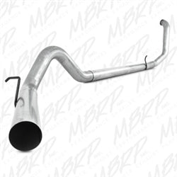 MBRP 4" Turbo Back, Single Side - No Muffler (1999-2003) Powerstroke MBRP