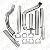 MBRP 4" Turbo Back, Single, No Muffler, T409, 1998-2003 Ford Powerstroke 7.3L MBRP