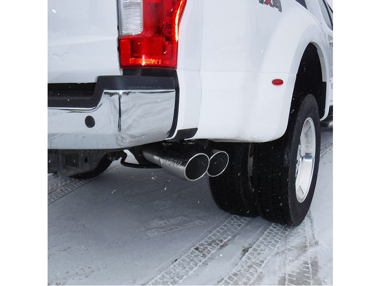 MBRP S6290AL 4" Installer Series Filter-Back Dual Exit Exhaust System, 2017-2022 Ford 6.7L Powerstroke (All Cabs & Beds) MBRP Exhaust
