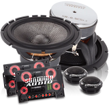Sundown SA-6.5CS v.3 6.5" Components Speakers (Pair) Sundown Audio