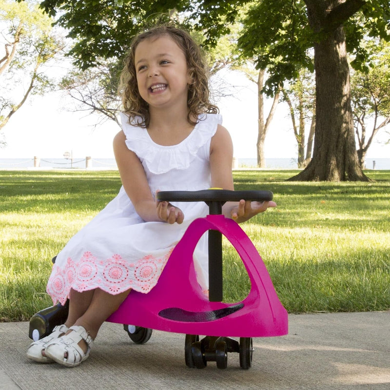 Safe and Easy Wiggle Car Ride-On Toy No Gears Pedals or Batteries Required