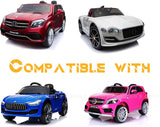 Safe and Reliable 12 Volt Charger for Ride-On Toys with 6ft Cable and LED Status Lights