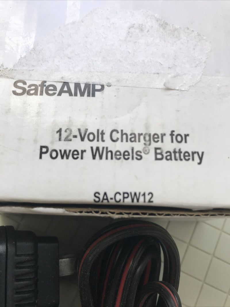 12 Volt Charger for Power Wheels Ride-On Cars Safe and Reliable