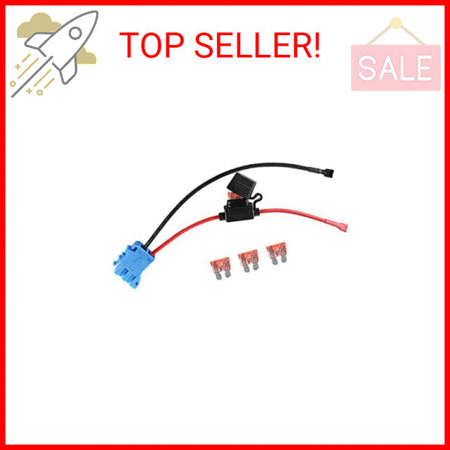 SafeAMP Wire Harness Connector Compatible with Peg Perego 12V SLA Battery