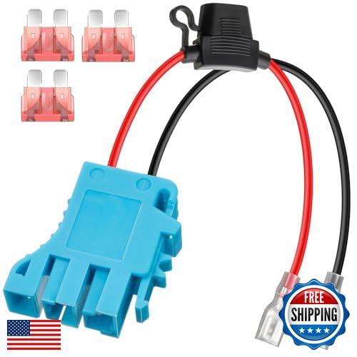 12-Pack 1 AWG Wire Harness Connector Replacement Compatible with Peg