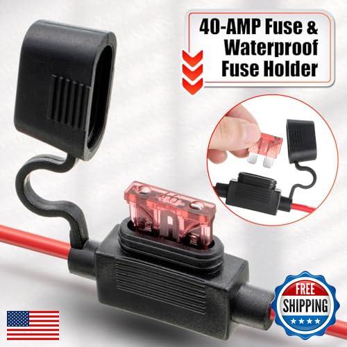 12-Pack 1 AWG Wire Harness Connector Replacement Compatible with Peg