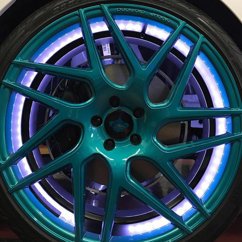 ORACLE LIGHTING LED ILLUMINATED WHEEL RINGS - COLORSHIFT